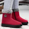 Cotton Shoes Women's Shoes Cotton Boots Long Tube High-top Snow Boots Piled Thickened Boots Women's Cold-proof Boots