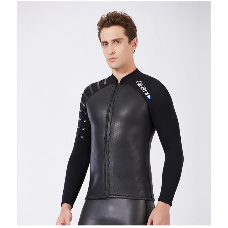 3mm Neopren Neoprenanzug Oberteil Herren Damen Schnorcheln Surfen Tauchen Winter Schwimmen Thermischer Schutz