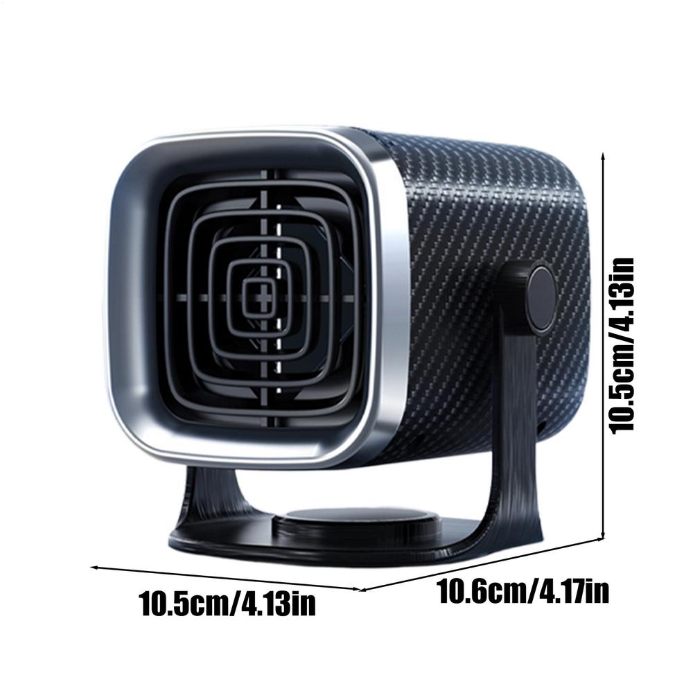 

24V 150W Car Windshield Defogger Defroster 2 in 1 Defogging Defrosting Heating Fan Portable Rotating Anti-Fog Automobile Heater