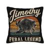 Jimothy Raccoon Pillowcases Merch Printed Cushion Cover Decorations Throw Pillow Case Cover Car Multi Size