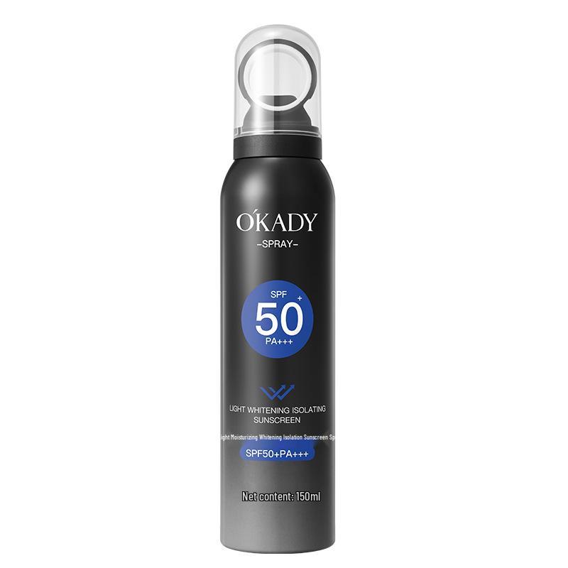 Universal Anti-UV Whitening Sunscreen Spray for Summer - Suitable for Women, Men, Students, and Military Training