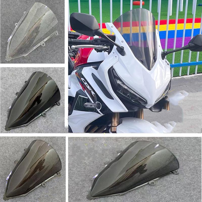 CBR650R Motorcycle Windscreen Screen For 2024 2025 Honda CBR 650R 650 R Double Bubble Windshield