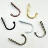 Heavy-Duty Alloy Wall-Mounted Hooks With Screws For Coat Towel Bags Cups Home Storage Rack Wholesale