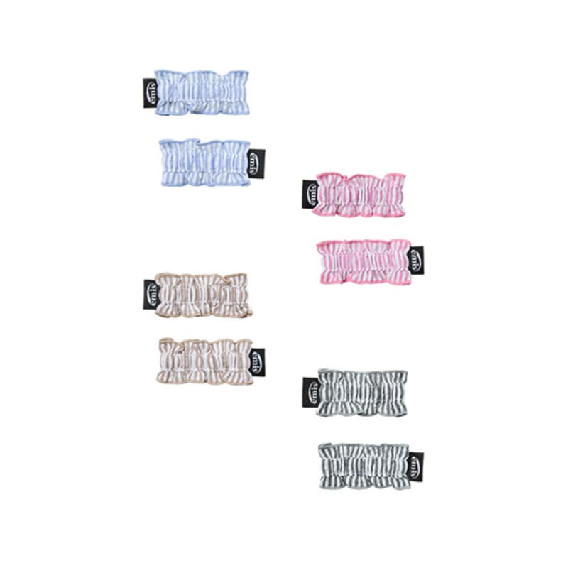 

EMIS STRIPE FRILL HAIRPIN PINK