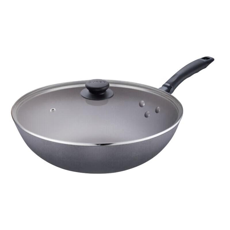 SUPOR 30cm Cast Iron Wok