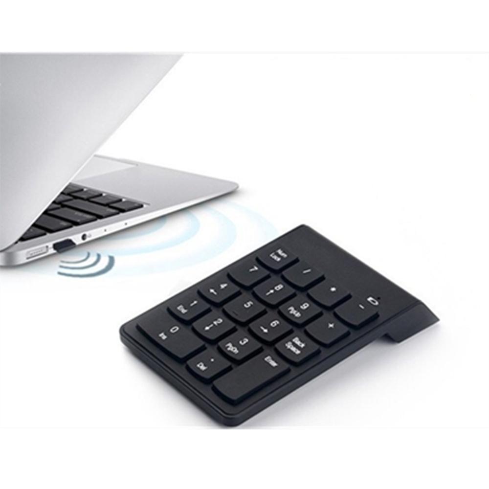 2.4G Wireless USB Number Pad Numpad Number Keyboard+ Receiver For Laptop Desktop