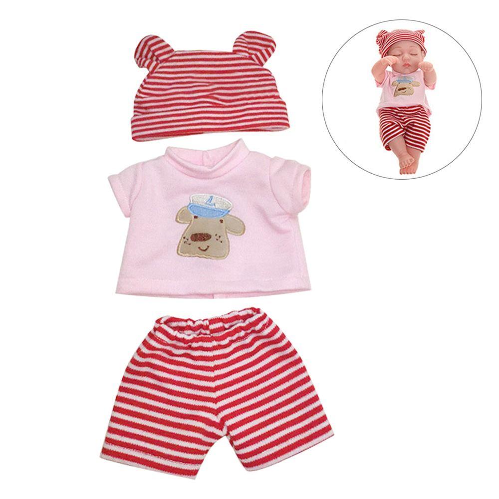 

Полиэстер Одежда для кукол Реборн Красочное платье для кукол размером с ладонь Пижама для куклы Реборн Игрушки для куклы Реборн 1