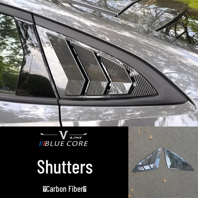 Changan UNIV Rear Triangle Window Trim Shark Gills Stickers