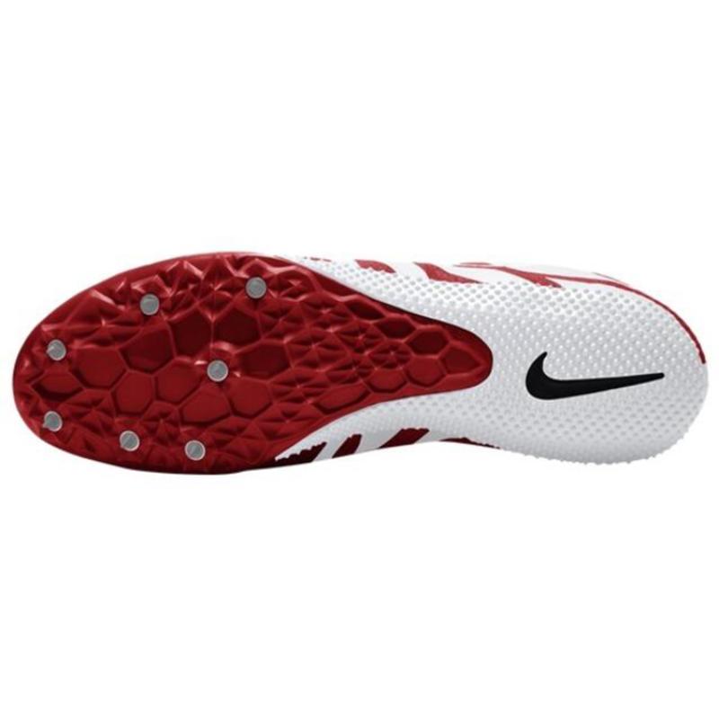 Nike Air Zoom Rival S 9 Spikes 'White Red' Sneakers Casual 907564-605