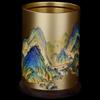 Brass Tea Ceremony Six Gentlemen Set