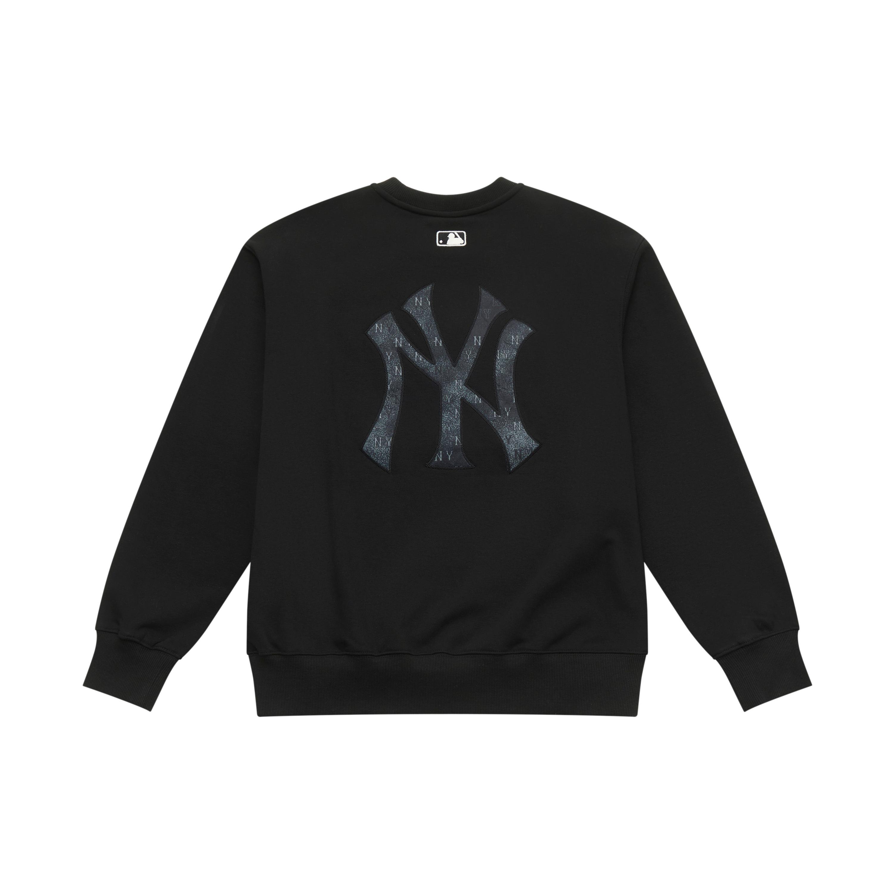 MLB MONOGRAM FW25 Sweatshirt Unisex Black 3AMTM0654-50BKS XS