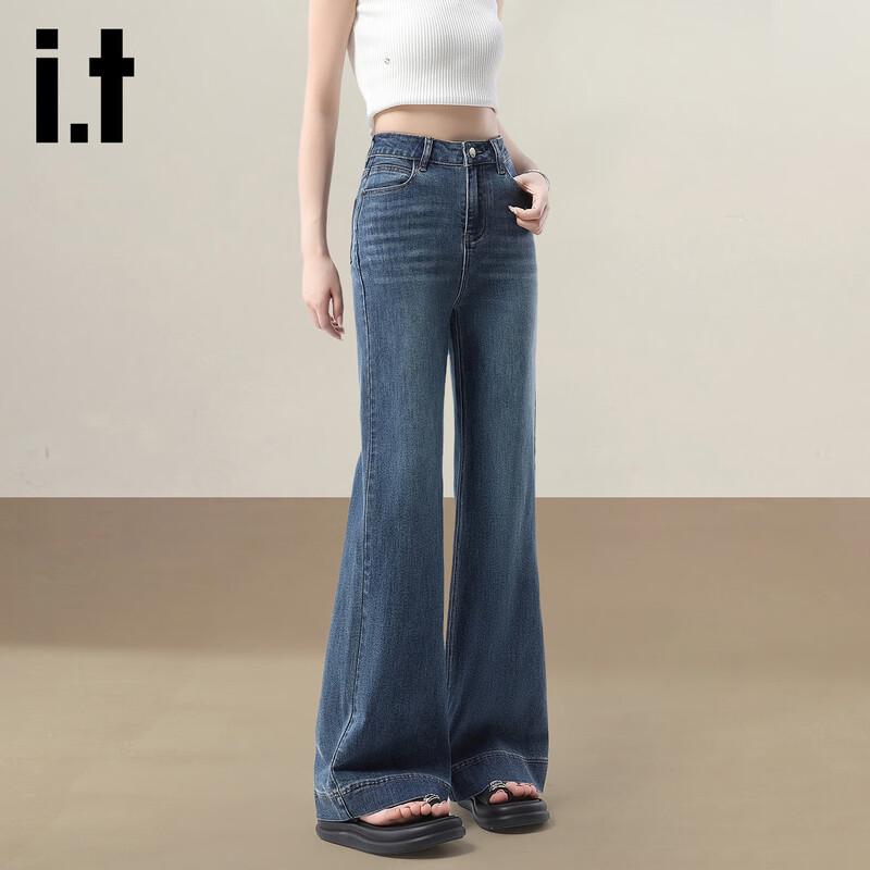 

Женские джинсы клеш с высокой посадкой Izzue IT XL