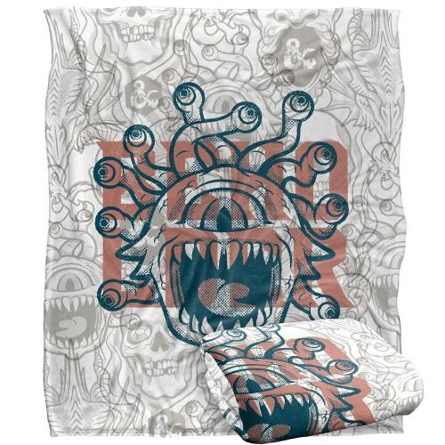 Dungeons & Dragons Retro Beholder Blanket