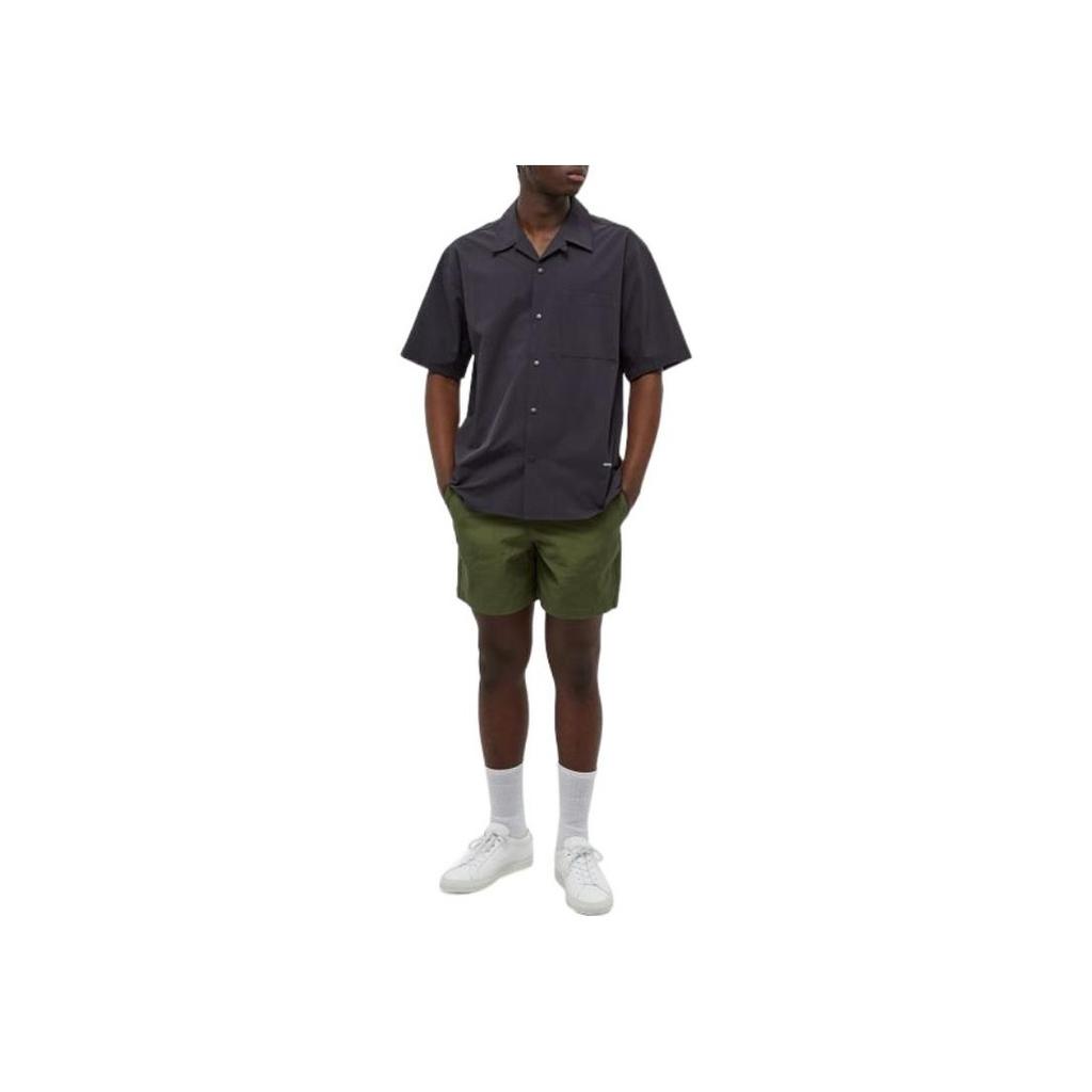 Polo Ralph Lauren Slip-On Solid Straight Casual Shorts Men Shorts Army-Green 710843137-002