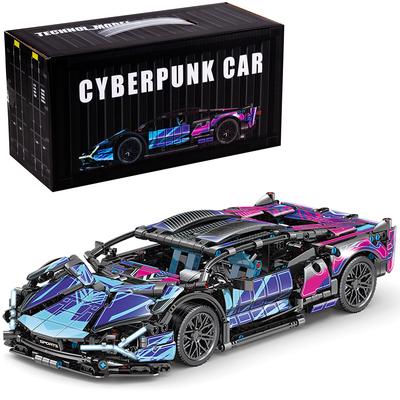 SET DE BLOQUES DE CONSTRUCCIÓN RTDR457 Coche Cyberpunk