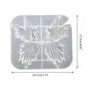 Handmade Crystal Epoxy Resin Mold Creative Diy Girl with Flute Angel Mirror Shiny Silicone Mould Crafts Ornaments Casting Tool