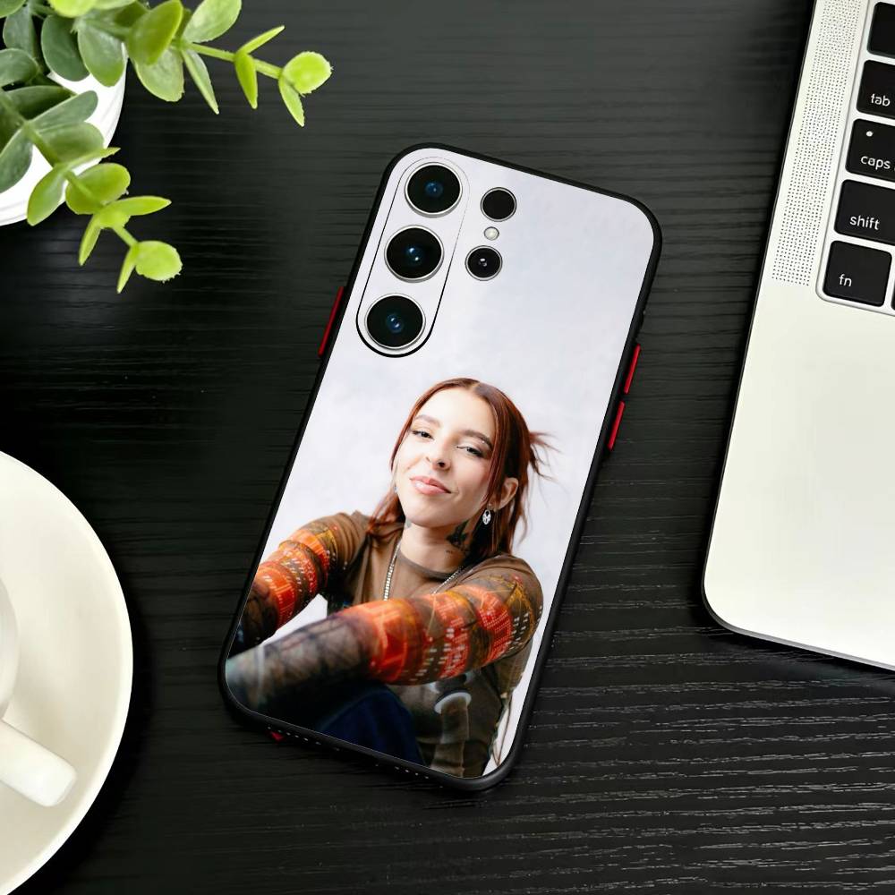 Singer Young Miko Phone Case For Samsung S26,S25,S24,S23,S22,S21,S20,Ultra,Plus,FE Black Soft Cover