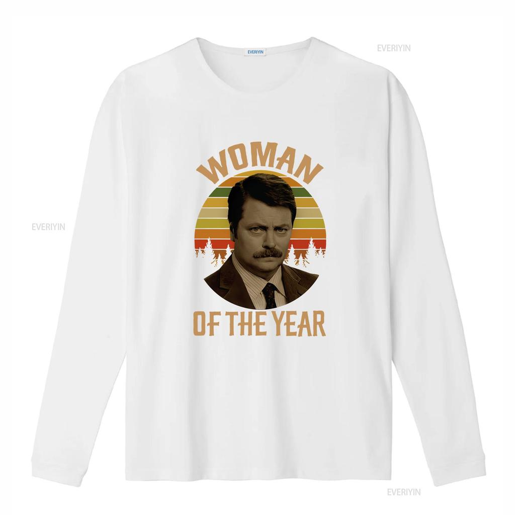 Neues limitiertes Kunst-T-Shirt für die Frau des Jahres, Vintage Retro, Ron Swanson Parks, vintage gewaschen, leicht, Unisex Designer-Kleidung