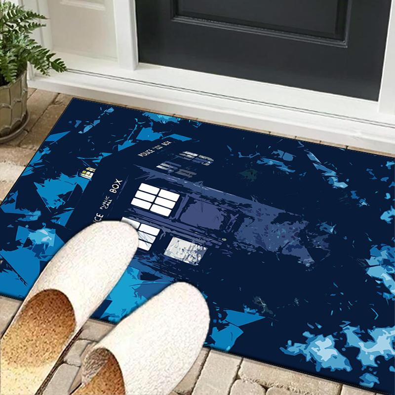 Telephone Booth Office Rug Chair Mat, Game Carpet, Suitable for Front Door, Bedroom, Living Room, Desk, Holiday Gift