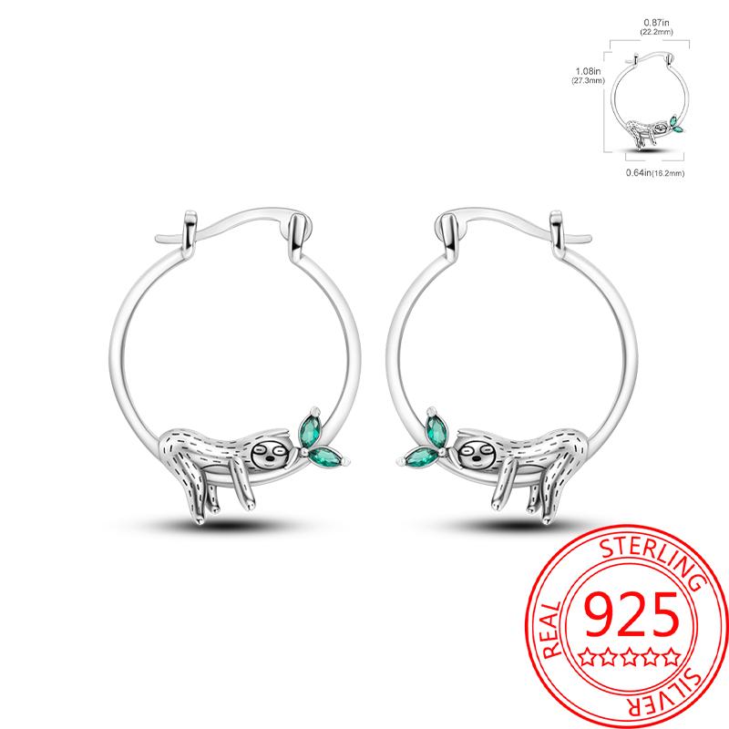 Brincos de abelha para menina adorável amarelo preto dançando abelha feliz s925 brincos de argola presente de aniversário joias de prata