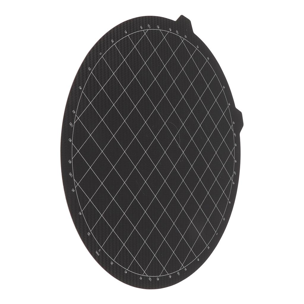 PEI Steel Plate 265x265mm Round Flexible Bending Resistance Hot Bed Steel Plate for FLSUN QQ QQS QQS Pro