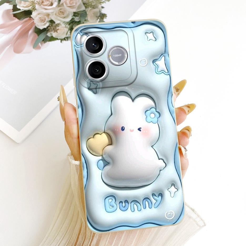 For Honor 600 Lite Case LNA-NX1 Cute Funny Cartoon Cover Shockproof Soft Silicone Case For Honor 500 Smart Honor600 Lite 5G Bags