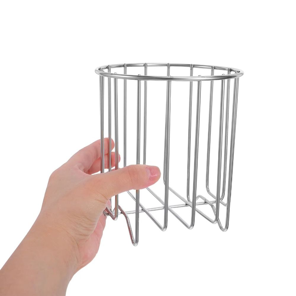 Multifunctional Sink Garbage Organizer Rust-proof Rubbish Drain Basket  Garbage Management