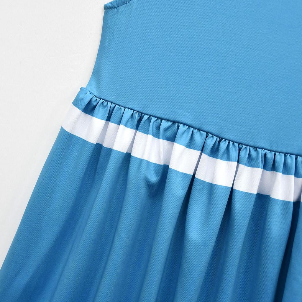 Kinder Mädchen Stranger Things Steve Harrington Print Lässiges Rüschenkleid