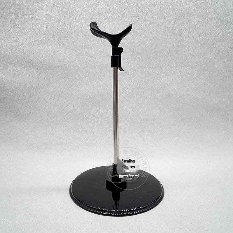 Adjustable Stainless Steel Doll Stand for 30cm to 60cm BJD Dolls with Multiple Support Points
