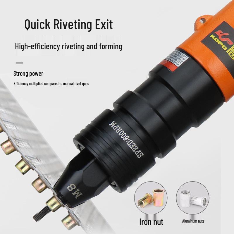 Gaobao Industrial Pneumatic Rivet Nut Gun, M3-M12