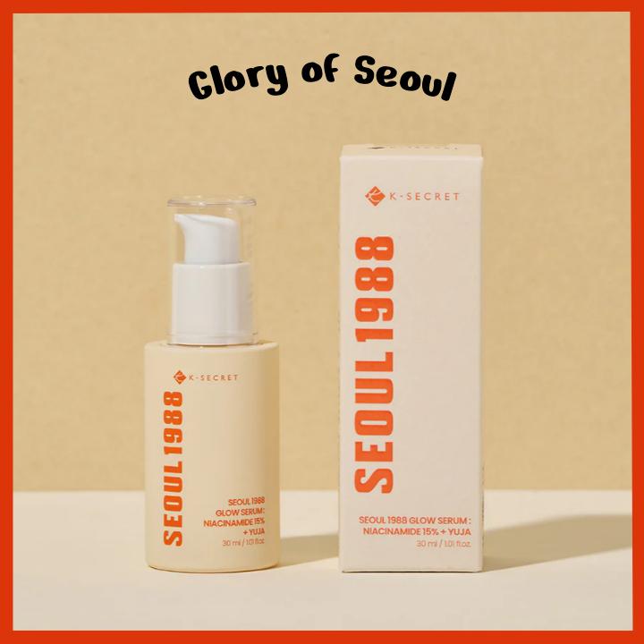 

K-SECRET Seoul 1988 GLOW SERUM : NIACINAMIDE 15% + YUJA 30ml