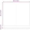 Retractable Awning Multicolor 400 X 350 Cm Fabric and Aluminum