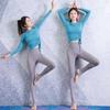 Damen Premium Modal Schnelltrocknendes Langarm Yoga & Laufen Fitness Set - Herbstkollektion