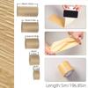 1pc Realistic Wood Grain Repair Adhensive Duct Tape Floor Furniture Renovation Skirting Line Sticker Home Decoration