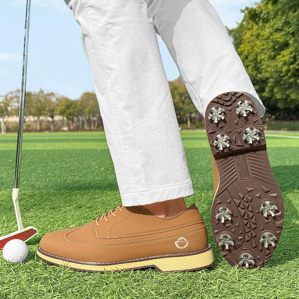 Ανδρικά Παπούτσια Γκολφ Ελαφριά Αθλητικά Παπούτσια Γκολφέρ Άνετα Υποδήματα Περιπάτου Μεγάλο Μέγεθος 39-49