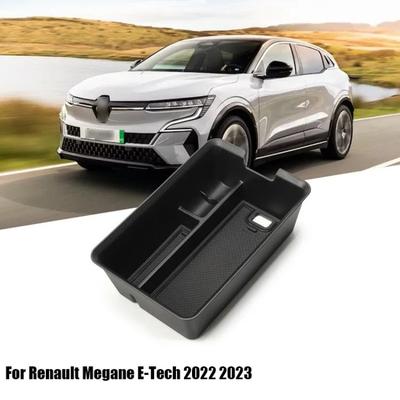 Caixa de Armazenamento para Apoio de Braço de Carro Bandeja Organizadora de Console Central Acessórios de Organização Interior para Renault Megane E-Tech 2025 2025