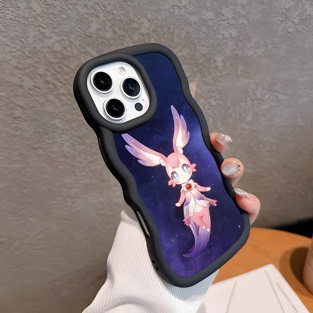 

HSR Mem Wavy Edge TPU Mobile Phone Case for iPhone 17 16 15 14 13 12 11 Air Pro Max Plus Colorful Cover iPhone 14 Pro