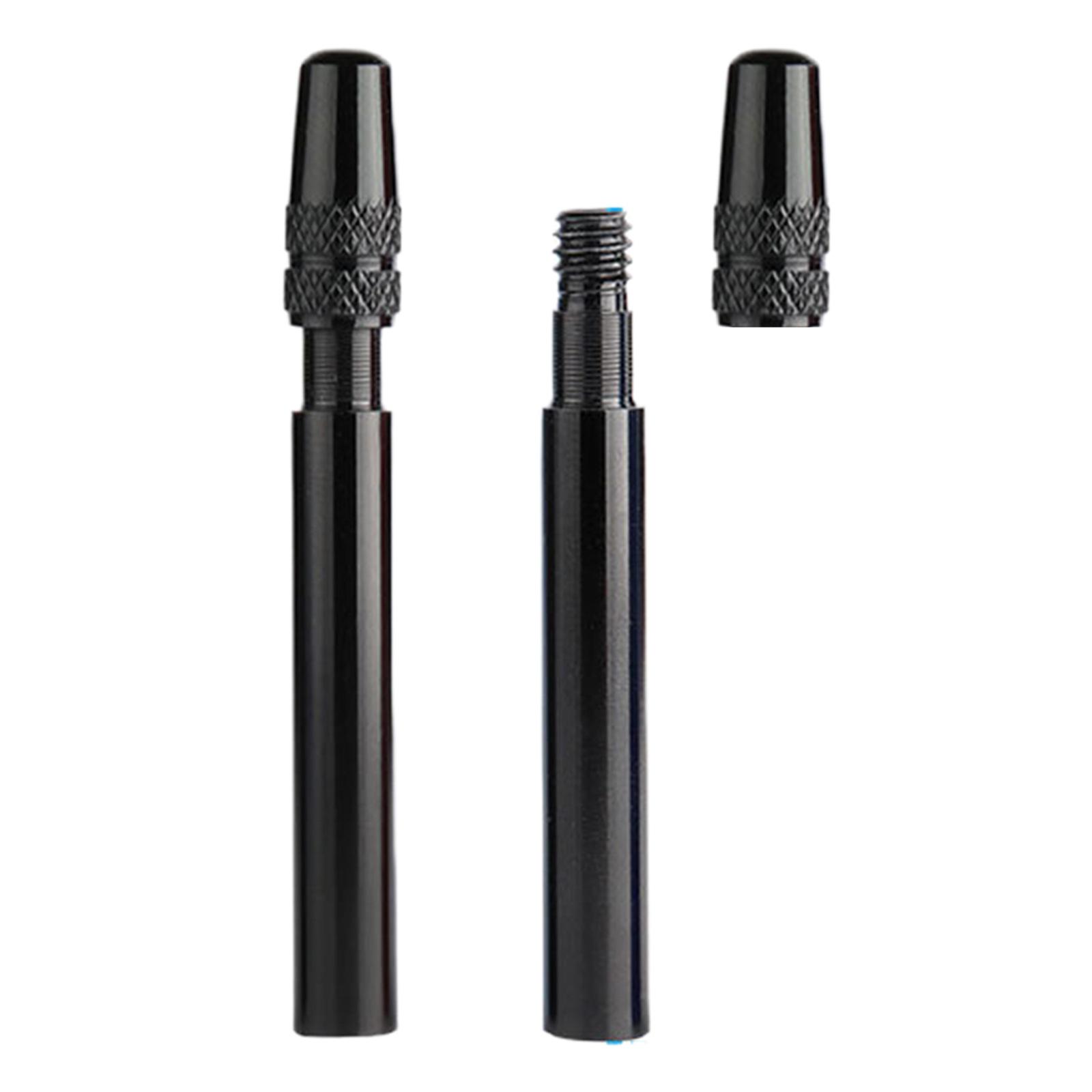 

Aluminum Alloys Bicycles Valves Extension Rod Durability Bike Valves Extenders for Cycling Accessories and Tire Inflation 50MM