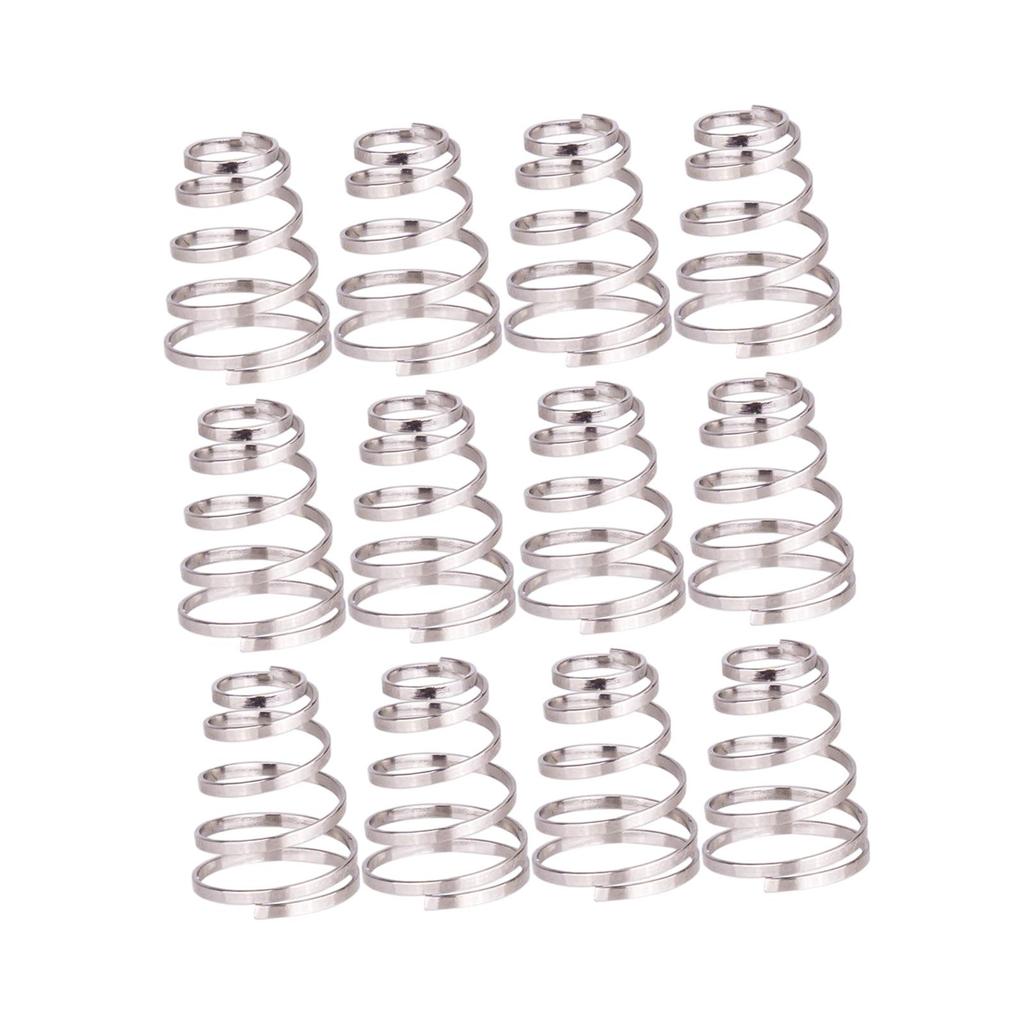 12Pcs Mountain Bike Wheel Spring Quick Release Lever Shafts Stainless Steel Skewer