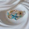 Sea Series Bohemian Shell Necklace Ornaments Starfish Beach Bracelet Shell Starfish Necklace  Women