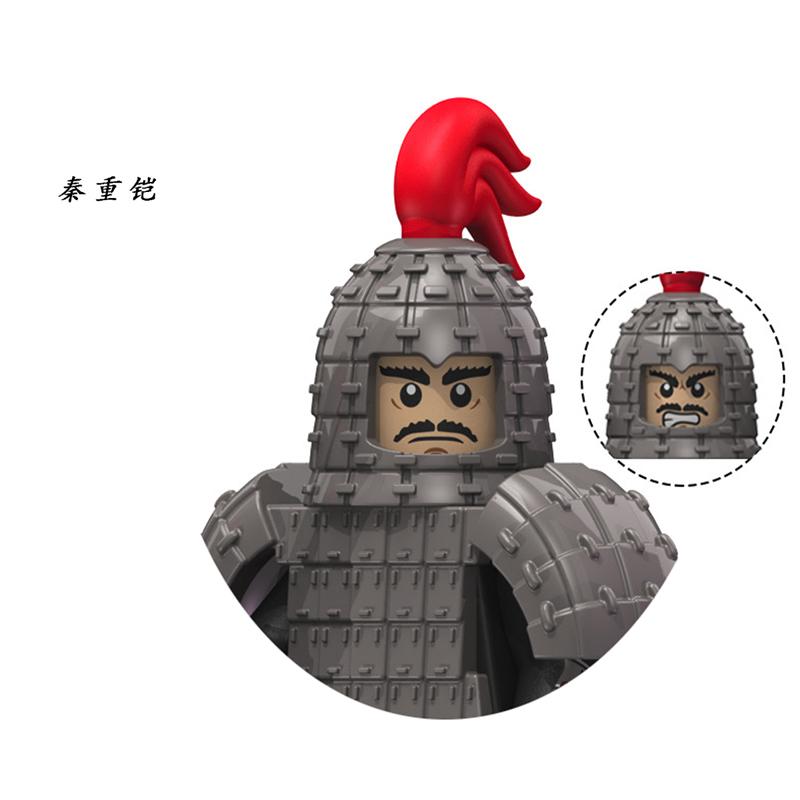 Kinas eldgamle Qin-dynastisoldatfigurer Byggeklosser Terrakottahæren Klosser Samling Leker For Barn