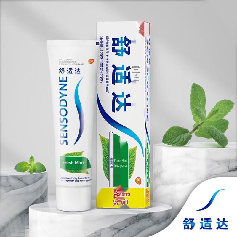 Sensodyne Fresh Mint Sensitive Toothpaste Twin Pack