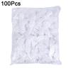 100pcs Disposable Bathing Caps - Hair Head Cover Net, Bouffant Design, Dustproof Anti Dust, Breathable, Shower Bath Kitchen Use