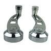 Bil Krom Billet Aluminium 4-1/4" Vindussveivhåndtak For Chevy Ford Chrysler