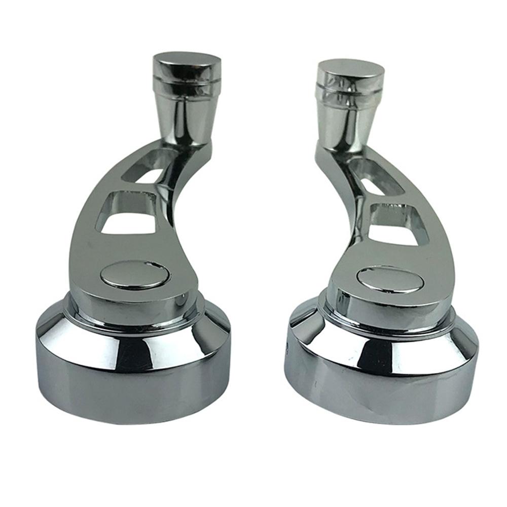 Bil Krom Billet Aluminium 4-1/4" Vindussveivhåndtak For Chevy Ford Chrysler