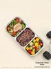 304 Stainless Steel Compartmented Lunch Box for Portion Control and Weight Loss