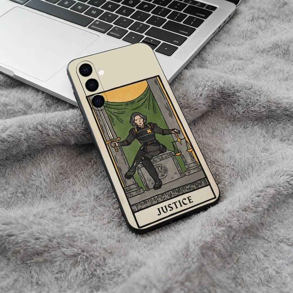 Avatar Tarot Black Soft Silicone Phone Case for Samsung Galaxy A73, A71, A72, A70, A53, A52, A51