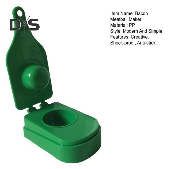 Výrobník masových kuliček na slaninu, lis na banány, forma na masové kuličky, expresní výroba masových kuliček, nárazuvzdorný tvar poháru, kuchyňský robot na maso pro domácí školu a restauraci