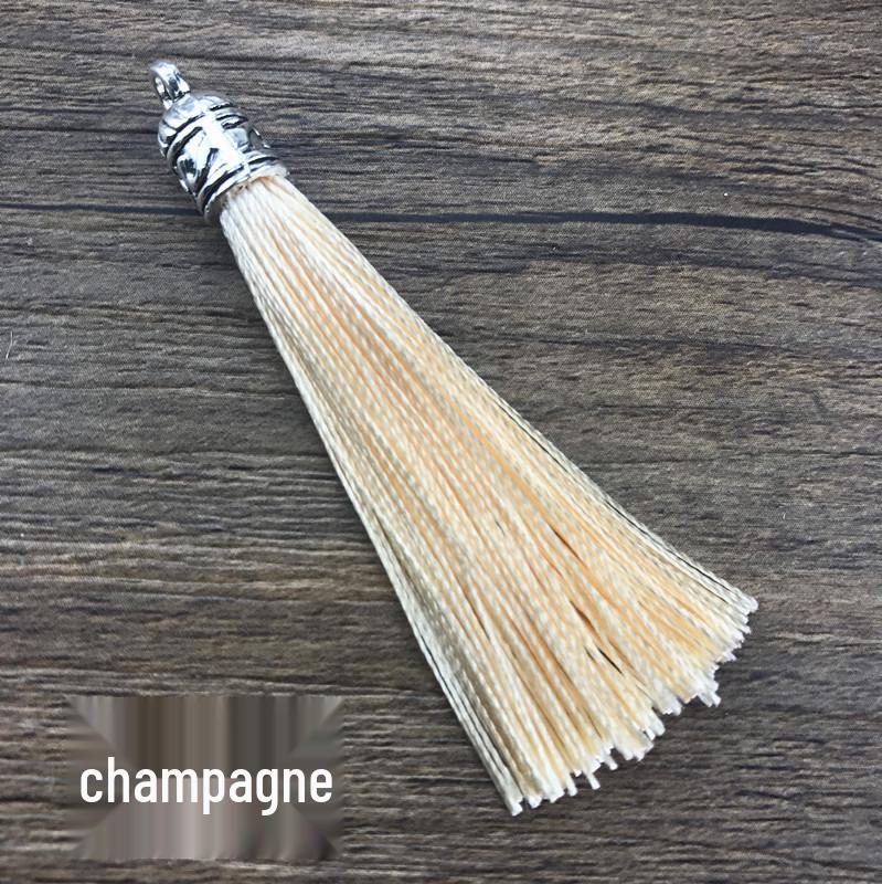 6CM Metal Cap Tassel Pendant for DIY Jewelry, Bag, Earrings & Clothing Accessories