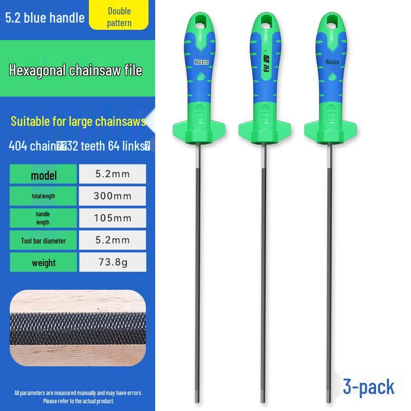 Sechskant Kettensägenkettenschleife Werkzeug - Handgeführter Sägezahnschärfer